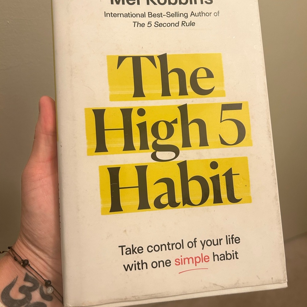 The High 5 Habit Book by Mel Robbins
